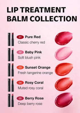 ISOI Bulgarian Rose Lip Treatment Balm shines on no makeup days.