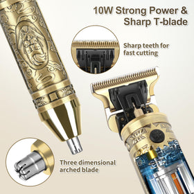 IsoLytrin cordless grooming kit with long-lasting battery for on-the-go grooming.
