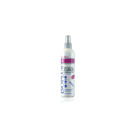 Isoplus Hot Hot Hot Thermal Curler bottle showing heat-activated styling for smooth curls.