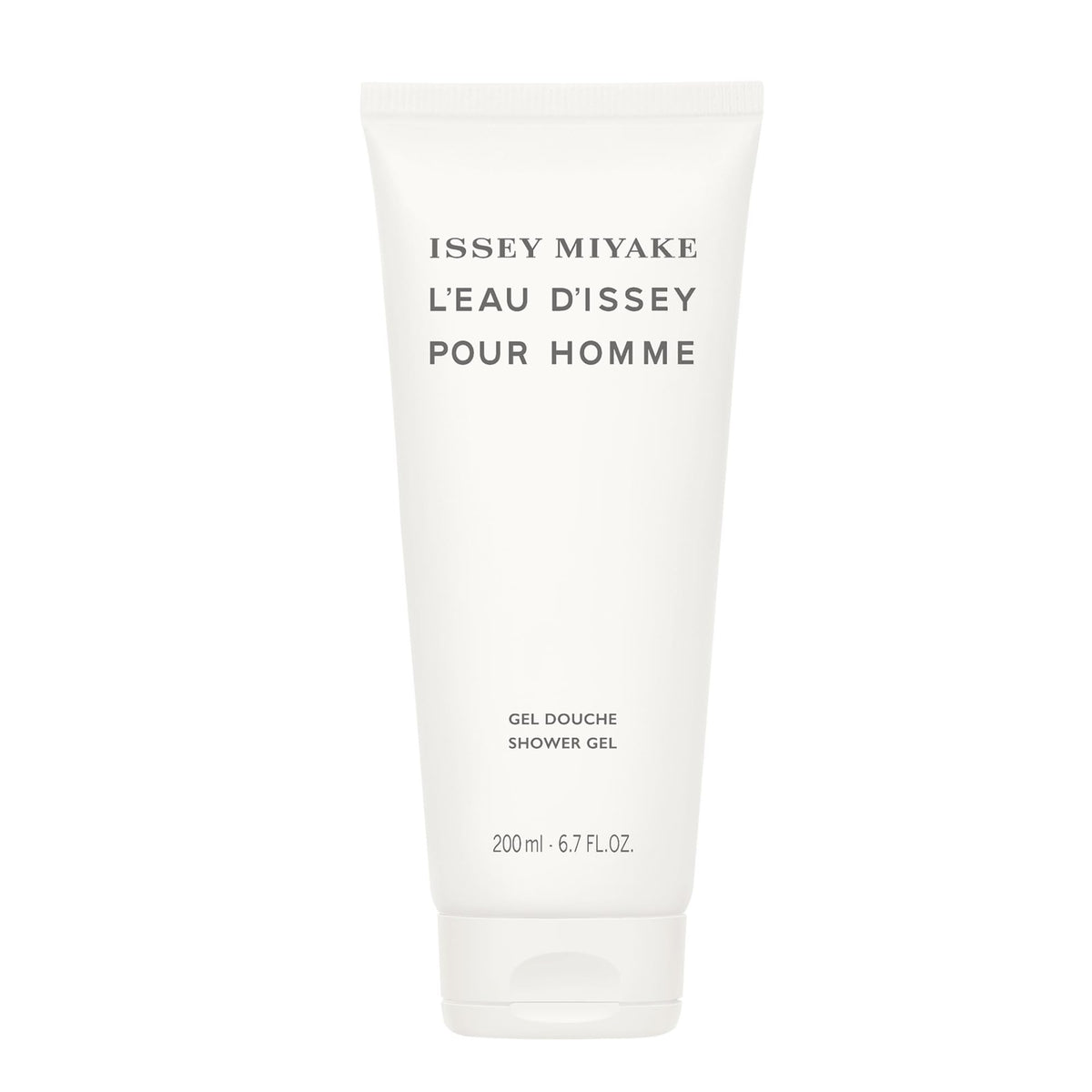 Issey Miyake L'Eau d'Issey Pour Homme bottle shows citrus freshness and woody notes for refreshing showers.