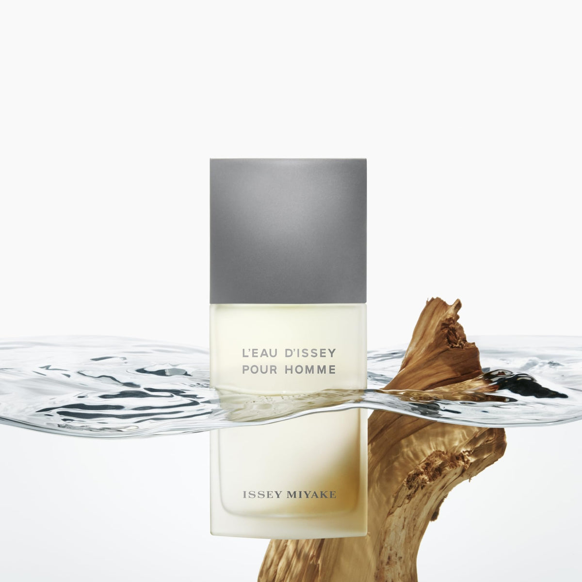 Issey Miyake L'Eau d'Issey Pour Homme 6.7 oz bottle supports easy daily cleansing.