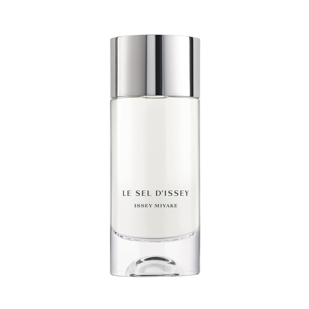 Issey Miyake Le Sel dIssey bottle with salt accent and refillable design.