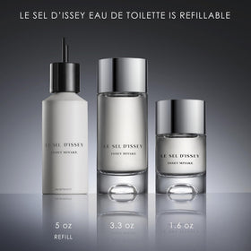 Issey Miyake Le Sel dIssey cedarwood and vetiver for masculine depth.