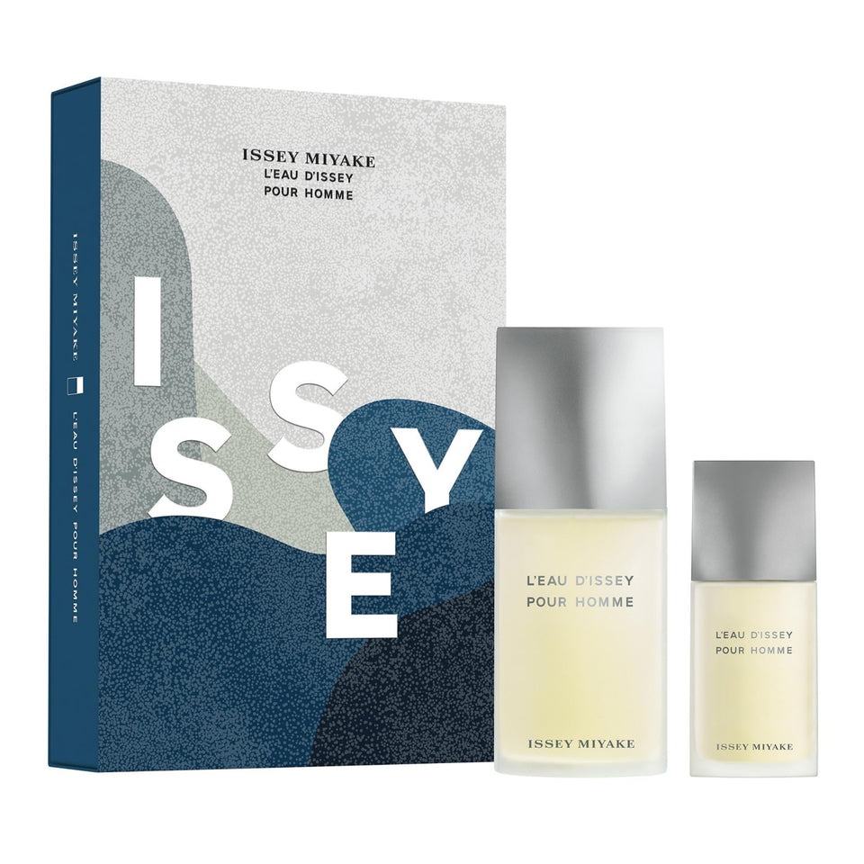Issey Miyake L'Eau d'Issey Pour Homme bottle front, iconic design.