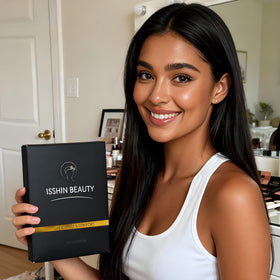 Isshin Beauty 4x5 transparent lace blends with skin for natural edges