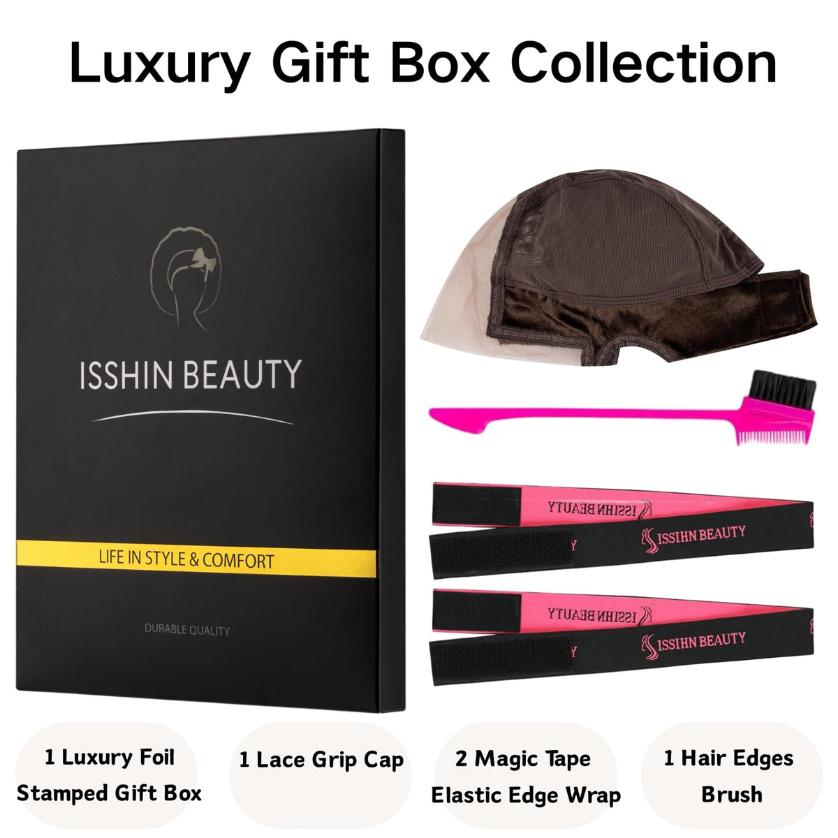 Isshin Beauty daily activities stability keeps wig in place