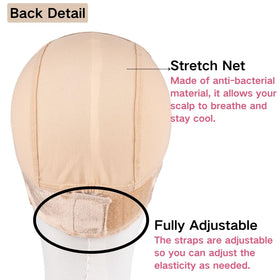 Isshin Beauty medium size label indicating proper sizing for heads.