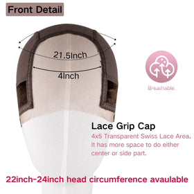 Isshin Beauty transparent lace creates seamless hairline