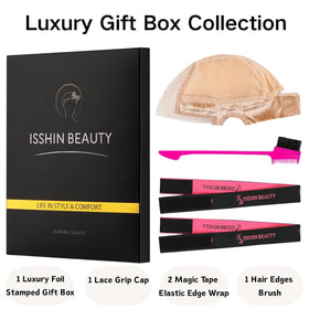 Isshin Beauty breathable cap keeps wig secure during work, travel, events.