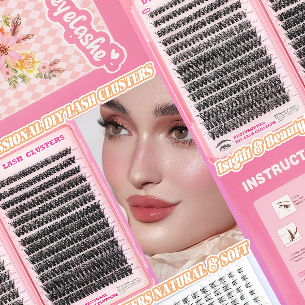 ISTGIFT DIY lash application at home with step by step