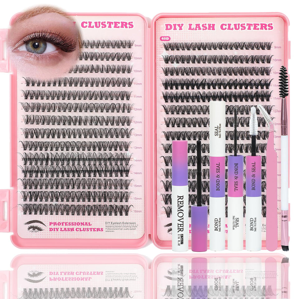 ISTGIFT Lash Clusters Kit collection for versatile at-home styling and DIY lash artistry.