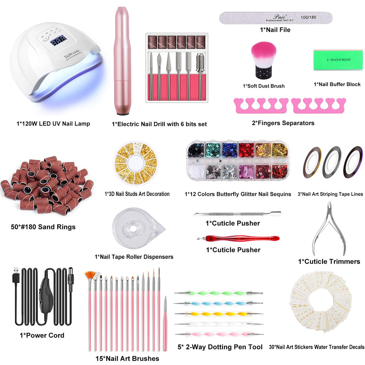 ISTOYALL Upgrad pink toe separators for comfortable pedicures