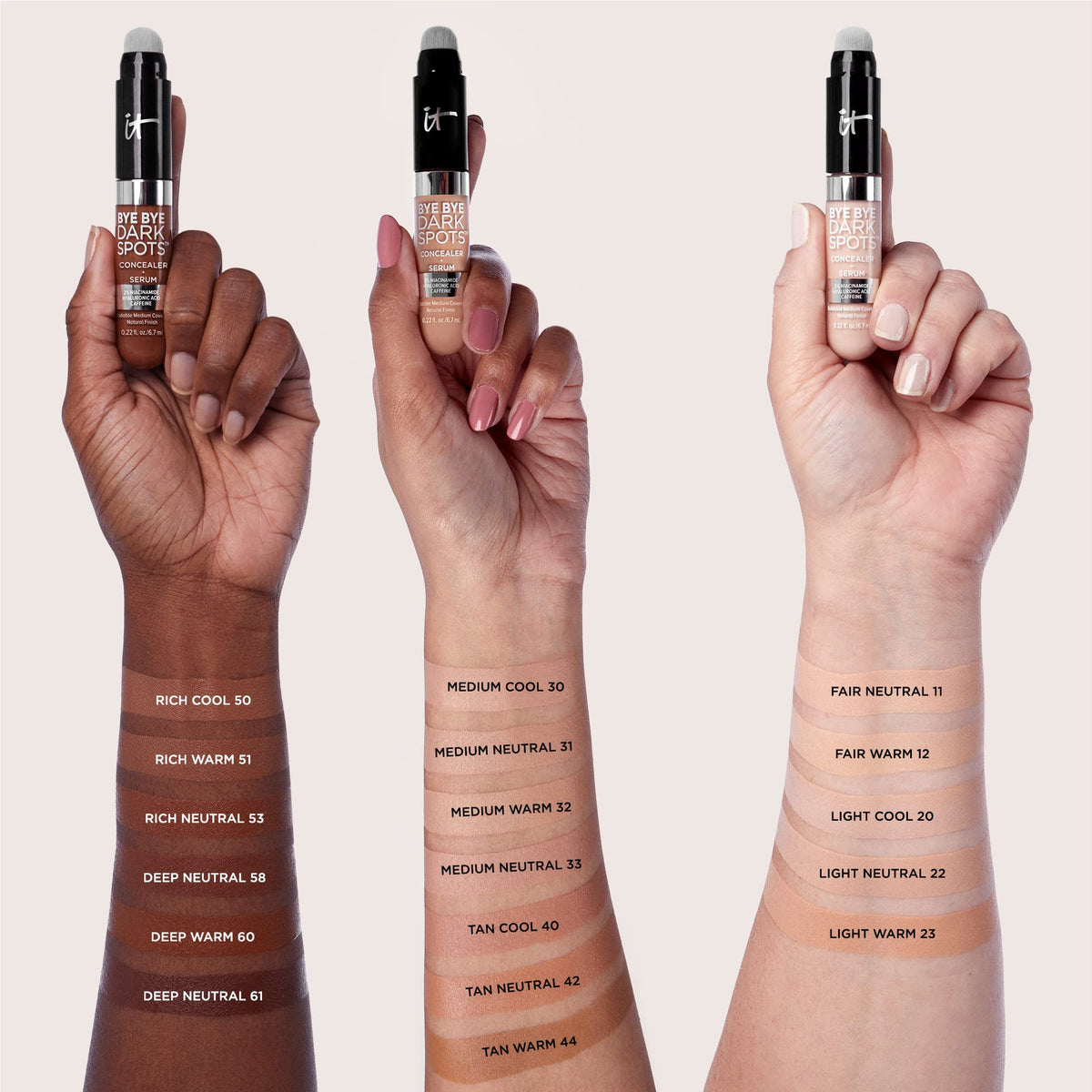 IT Cosmetics serum texture appears smooth and lightweight, perfect for daily use.
