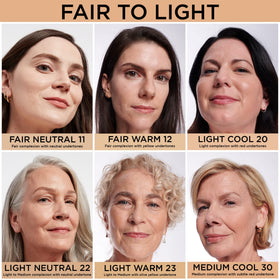 IT Cosmetics Bye Bye Dark Spots texture close-up shows smooth, natural finish.