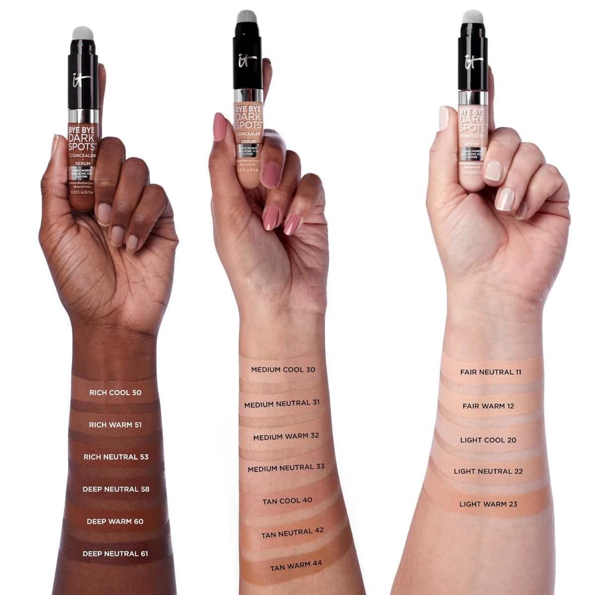 IT Cosmetics Serum bottle demonstrates lasting hydration for skin