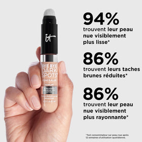 IT Cosmetics Brightening Serum niacinamide bottle highlights 2% concentration