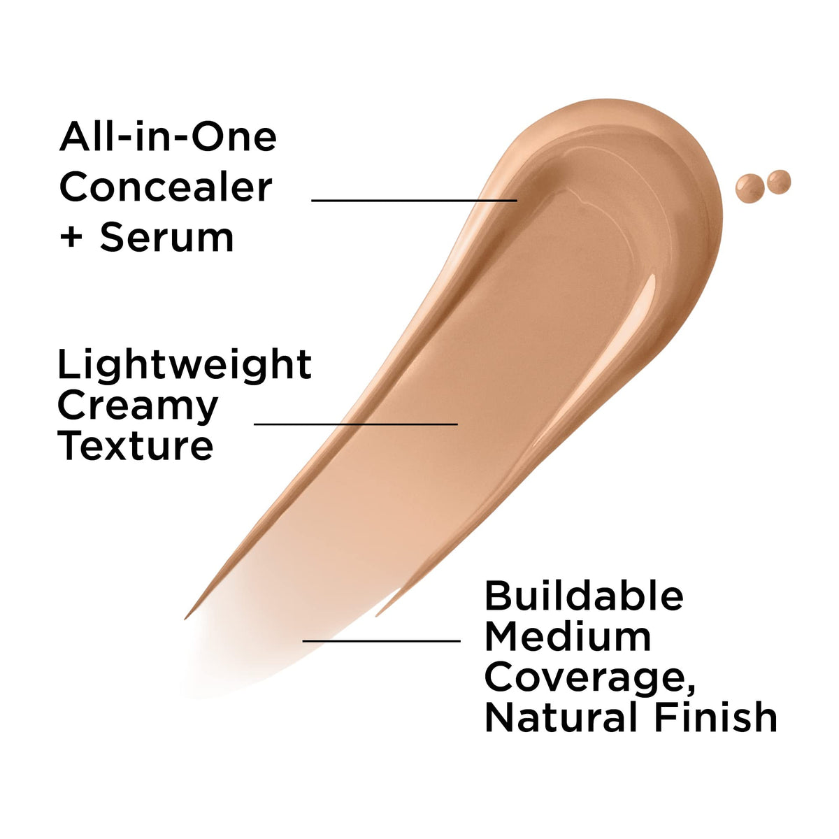 IT Cosmetics serum texture delivers hydration and brightening effect for daily glow.