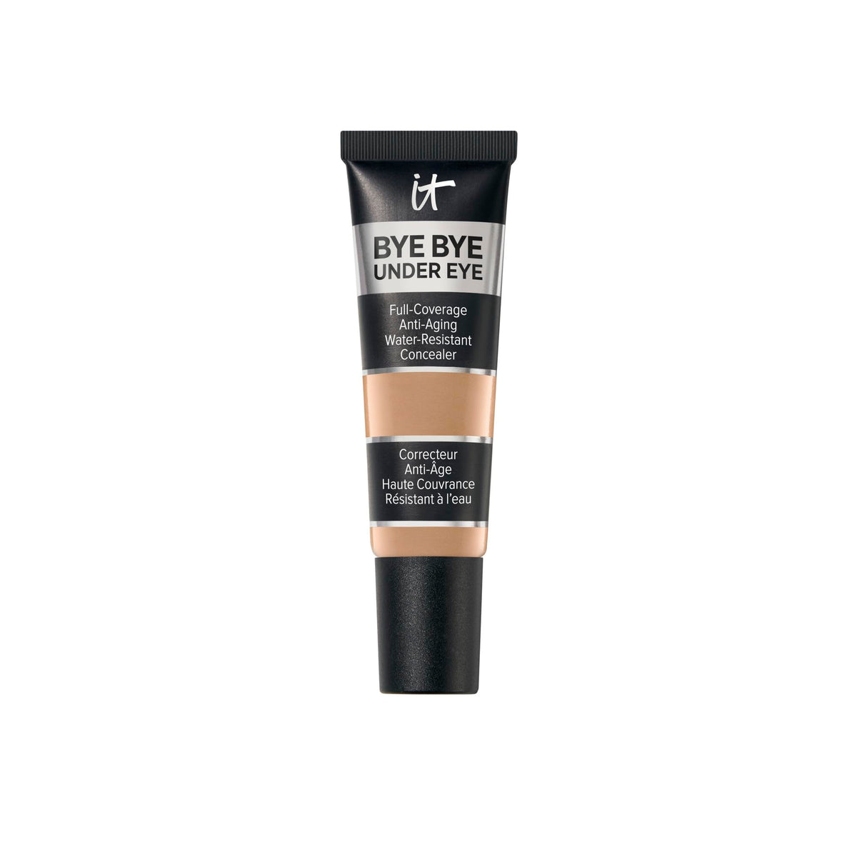 IT Cosmetics Bye Bye Under Eye Concealer Tan Bronze tube cap for precise application