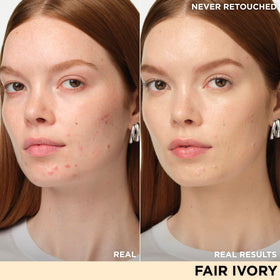 IT Cosmetics CC+ Nude Glow texture swirl indicating medium coverage and glow