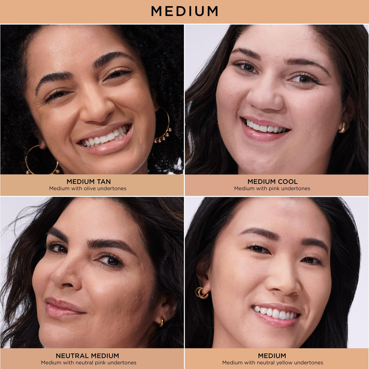 IT Cosmetics CC+ Natural Matte on the face shows natural matte look
