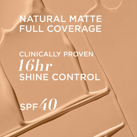 IT Cosmetics CC+ Cream Natural Matte skin texture close-up reveals pore-blurring effect.