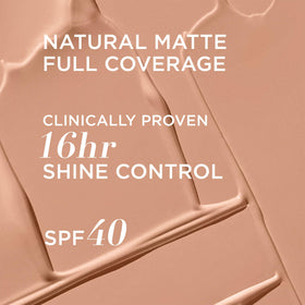 Closeup of IT Cosmetics CC+ Natural Matte swirl yields smooth texture