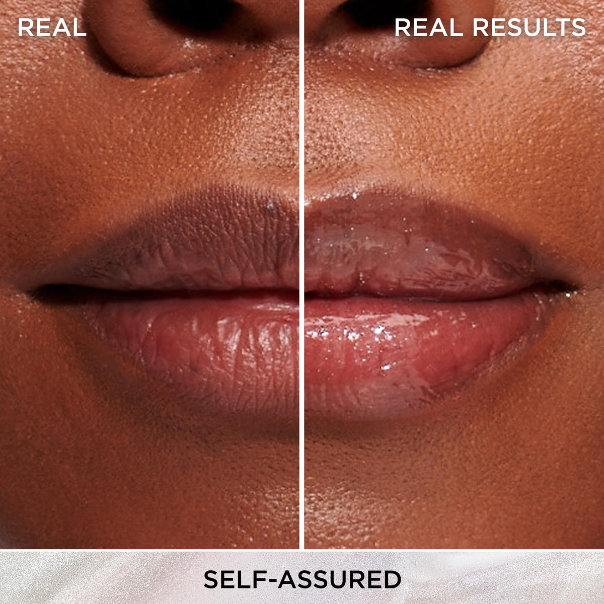 IT Cosmetics Confidence in a Serum Lip Gloss Self-Assured swatch on skin