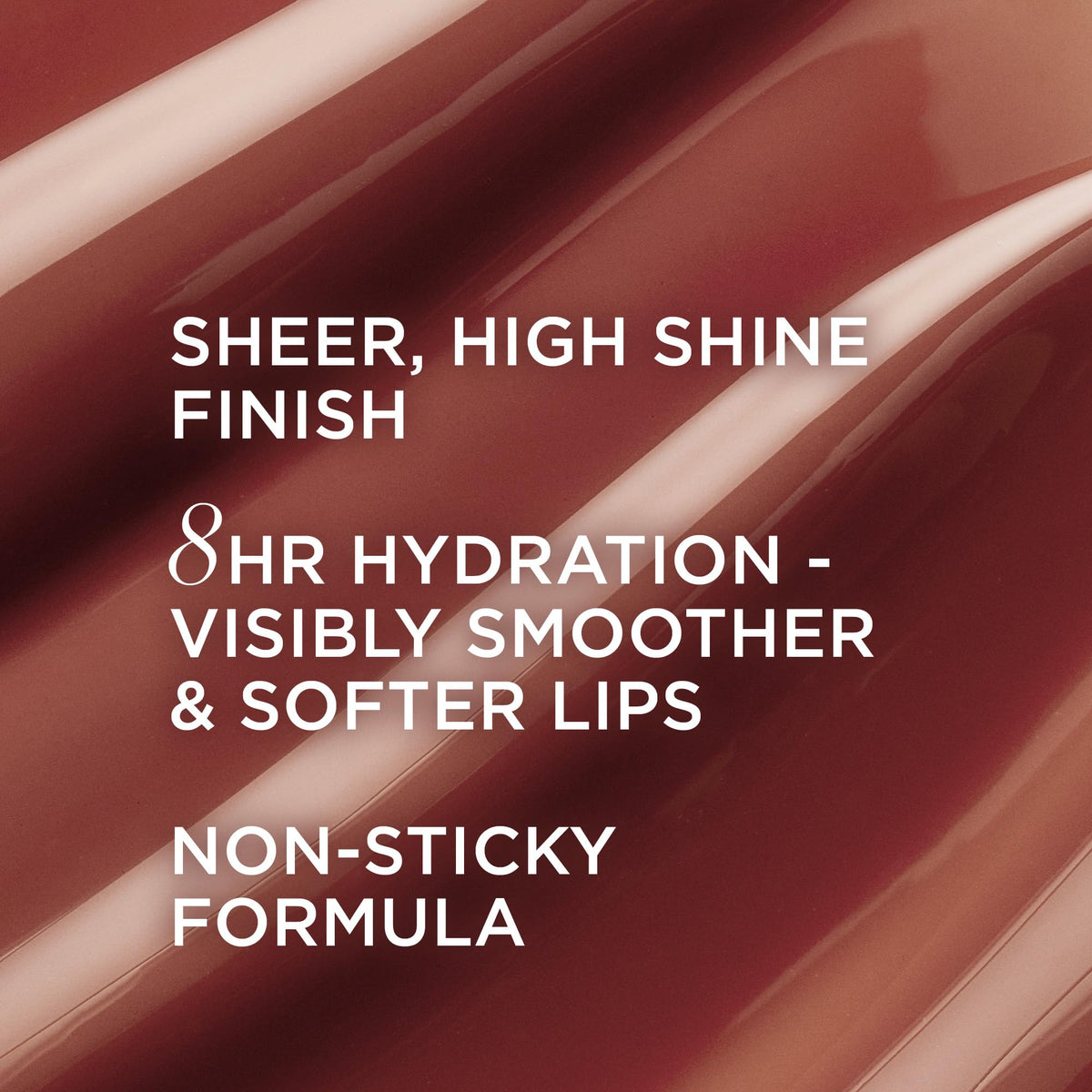 IT Cosmetics Confidence in a Serum Lip Gloss in Self-Determined soft mauve adds sheer color.
