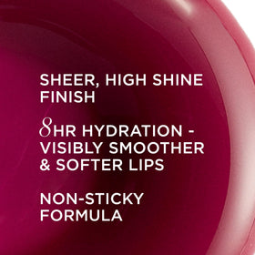 IT Cosmetics Confidence in a Serum Lip Gloss swatch Self-Assured shade on lips