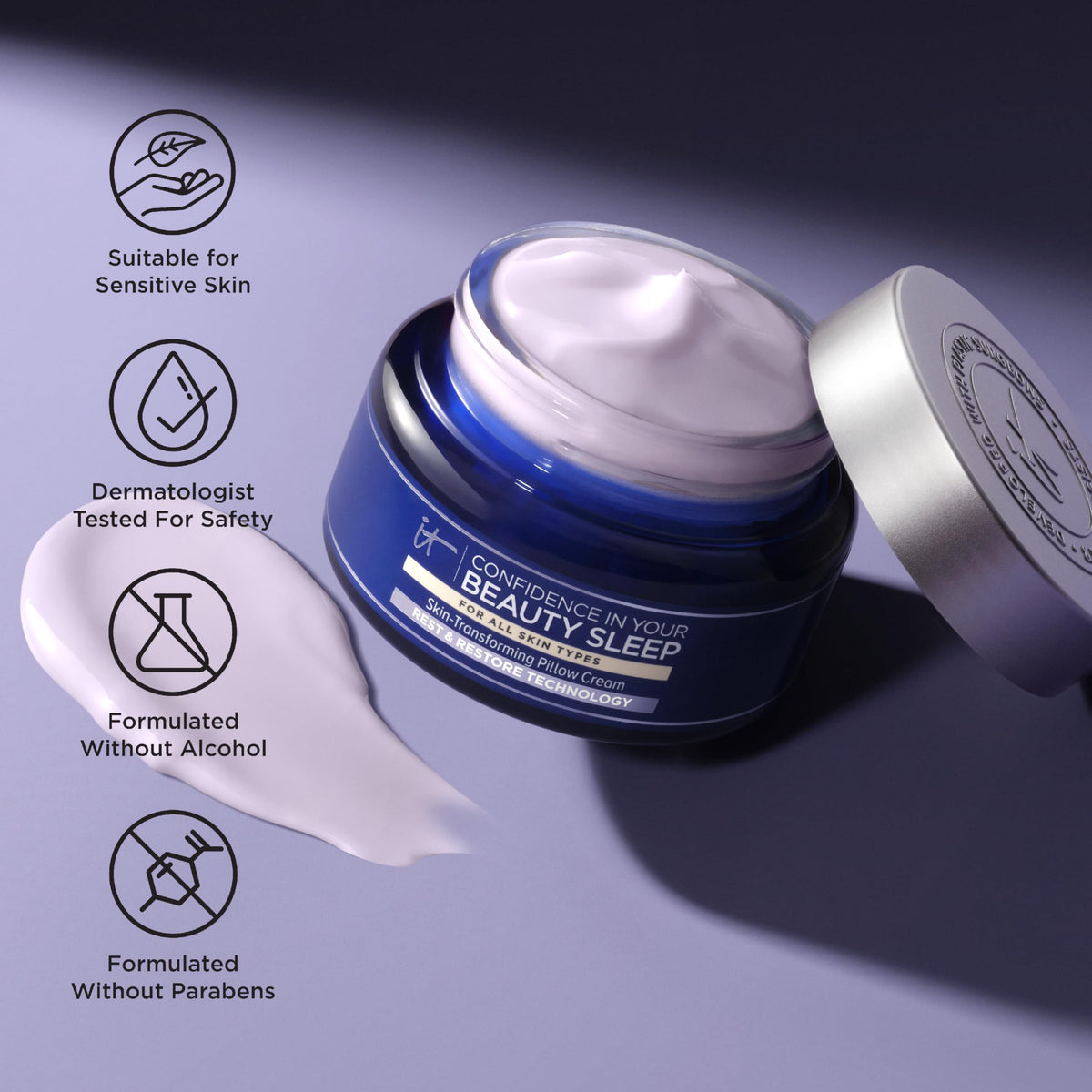 IT Cosmetics Confidence in Your Beauty Sleep with hyaluronic-acid benefits