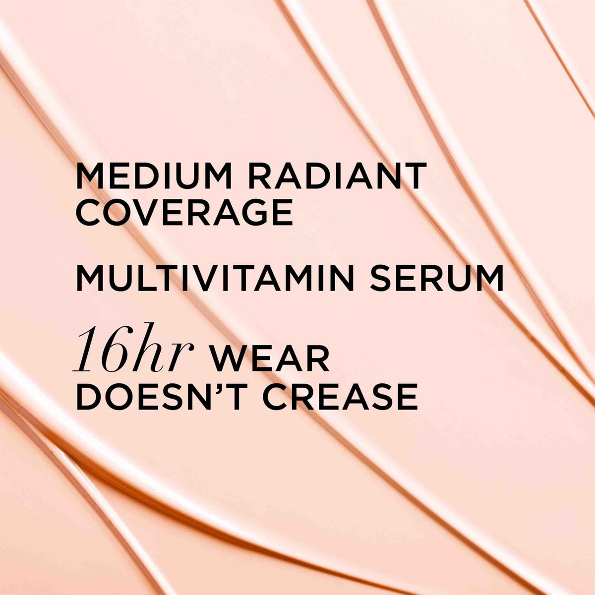 Swatch of Do It All Radiant Concealer shows medium coverage on skin.
