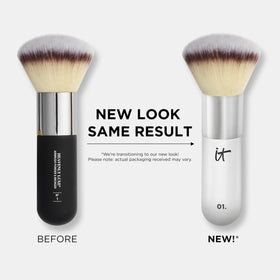 IT Cosmetics Heavenly Luxe Airbrush Brush with ultra-soft bristles for flawless blending