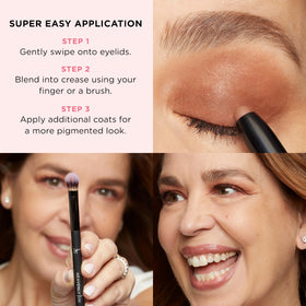 IT Cosmetics Superhero No-Tug glides on easily using fingertips for quick application.