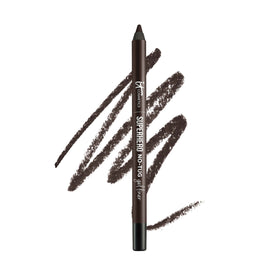 IT Cosmetics Superhero No-Tug Gel Eyeliner Espresso pencil swatch for precise lines.