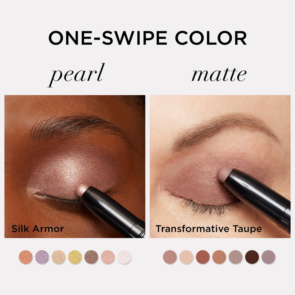 IT Cosmetics Superhero No-Tug Waterproof Eyeshadow Stick waterproof swatch on skin