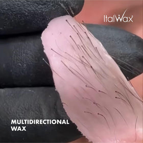 Italwax Face Selfie chin waxing leaves skin soft and smooth