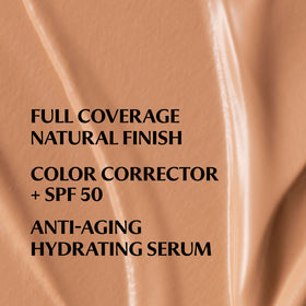 Swatch on arm of IT Cosmetics CC+ Cream Travel Tan for even color correction