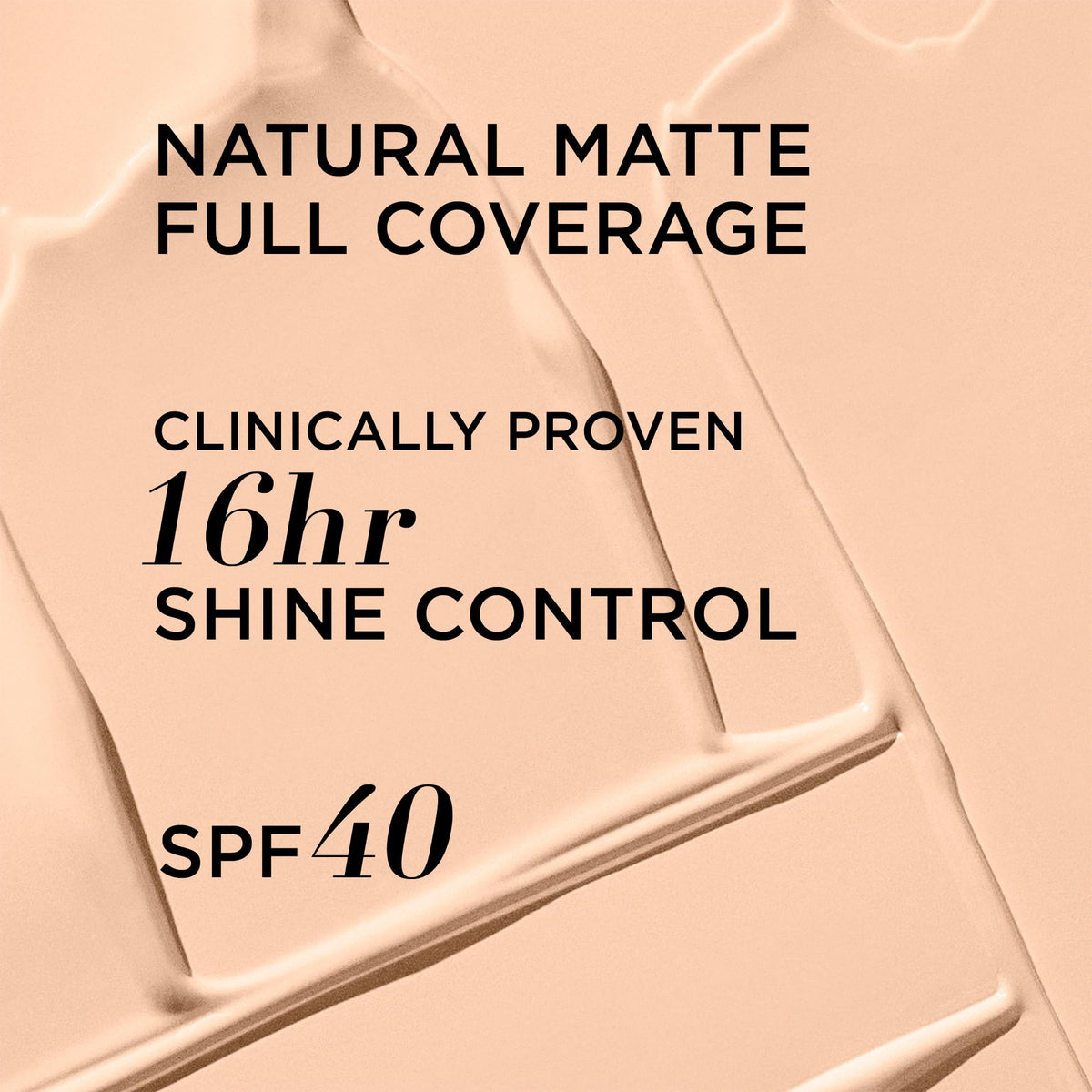 Swatch of IT Cosmetics CC+ Natural Matte on skin for pore-blurring effect.
