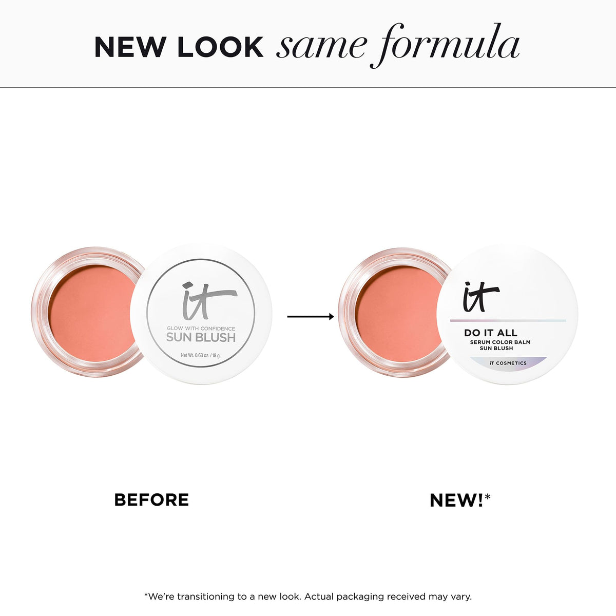 IT Cosmetics Sun Blossom compact packaging highlights travel-friendly glow