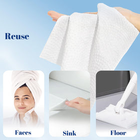 ITO Face Towels in three packs deliver 210 towels for versatile daily use.