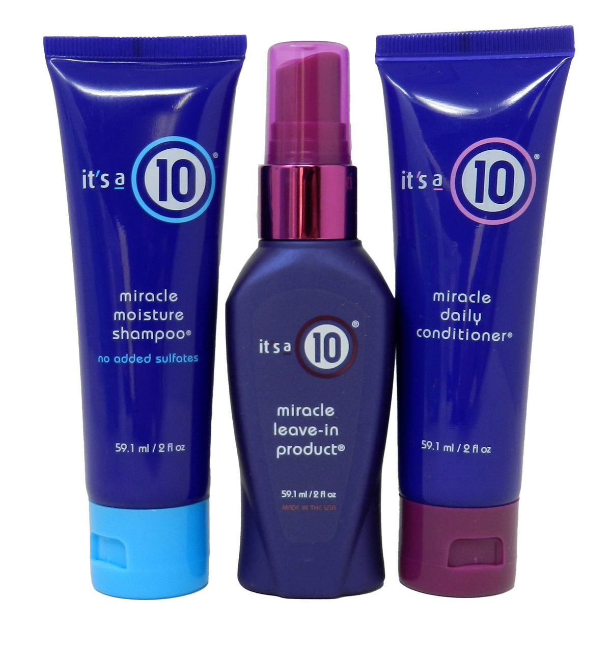 Its 10 Haircare Miracle Originals Kit front view for a nourishing routine.