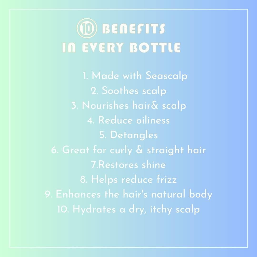Packaging display of It's a 10 Scalp Restore Calming Spray highlights travel size.