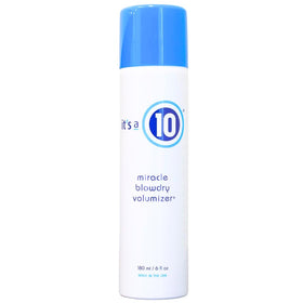 It's A 10 Miracle Blowdry Volumizer bottle front boosts body and shine without weight.