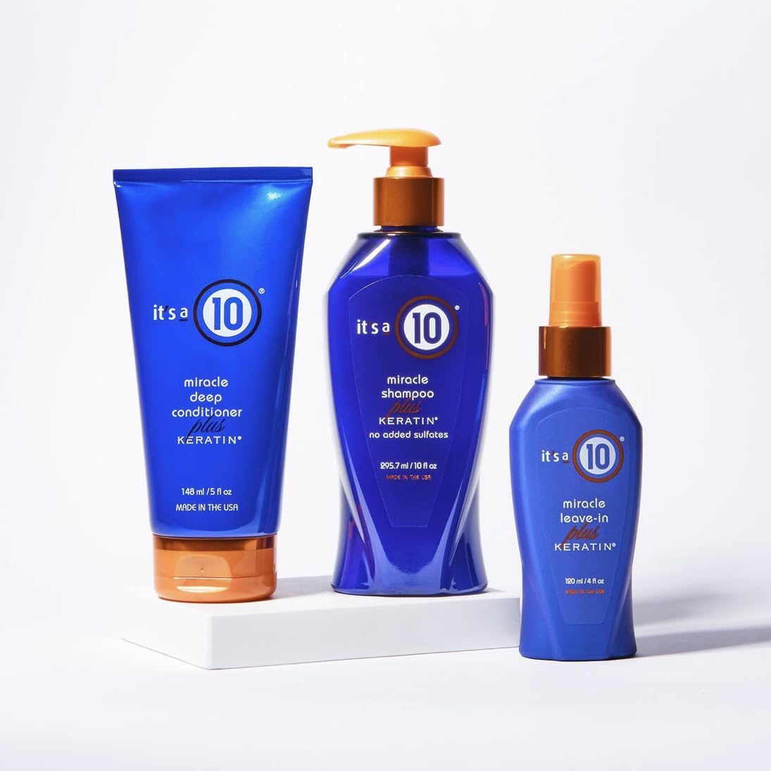 It's A 10 Miracle Deep Conditioner Plus Keratin USA-made packaging