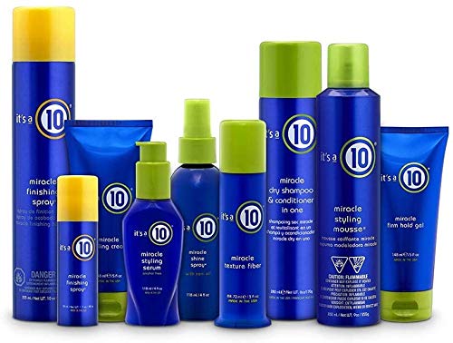 Its A 10 Miracle Styling Serum on wavy hair provides smooth, frizz-free finish