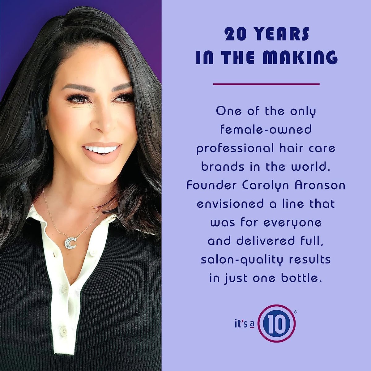 It's A 10 Miracle Super Hold Keratin Spray application mist for flexible, brushable hold.