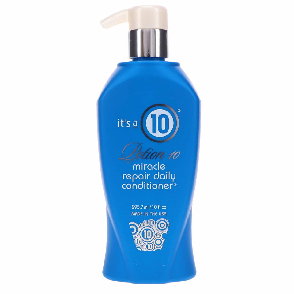 Its A 10 Potion 10 Miracle Repair Daily Conditioner bottle highlighting color-safe conditioning for softer hair.