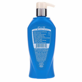 Its A 10 Potion 10 Miracle Repair Daily Conditioner texture close-up showing creamy, detangling performance.