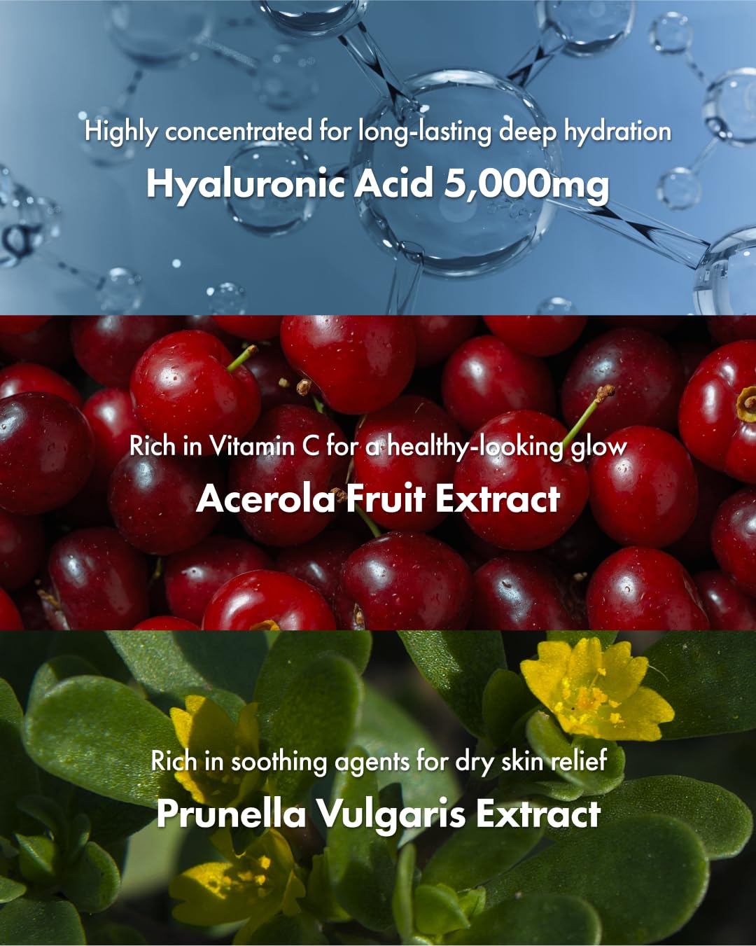It'S SKIN Blueberry and Acerola extracts highlight antioxidant-rich formula for glow.