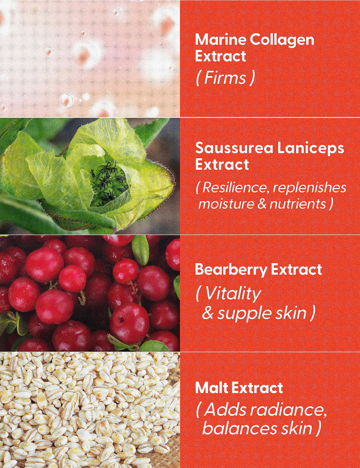 Its Skin Collagen Nutrition Emulsion on the hand demonstrates easy, even spread.